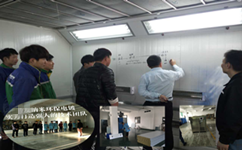 七彩納米噴鍍技術支持現場圖